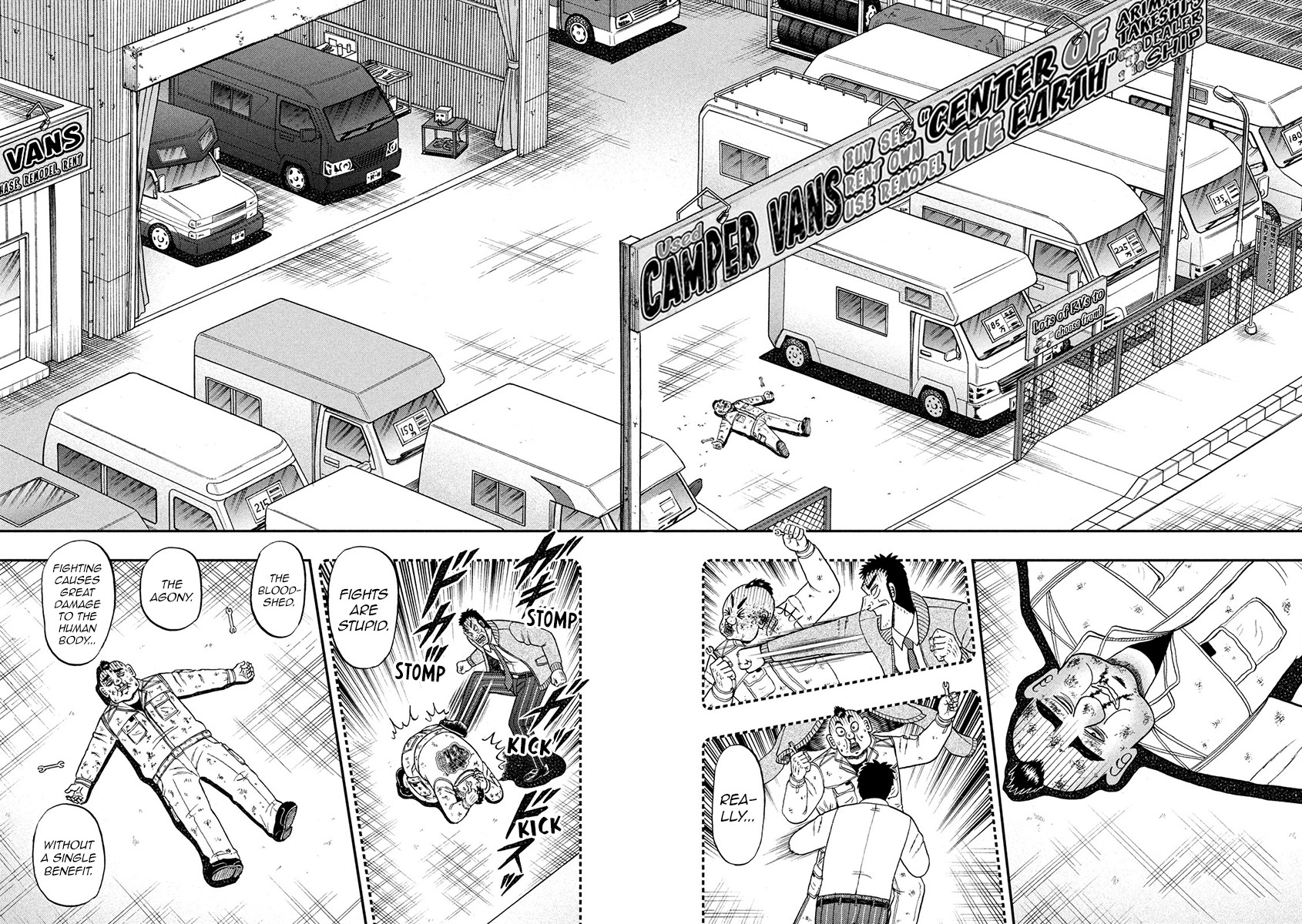 Gambling Outcast Kaiji: The 2.4 Billion Escape Arc - Kaiji Part 6 Chapter 345 page 6 - Chapter 345: Pipe Dream