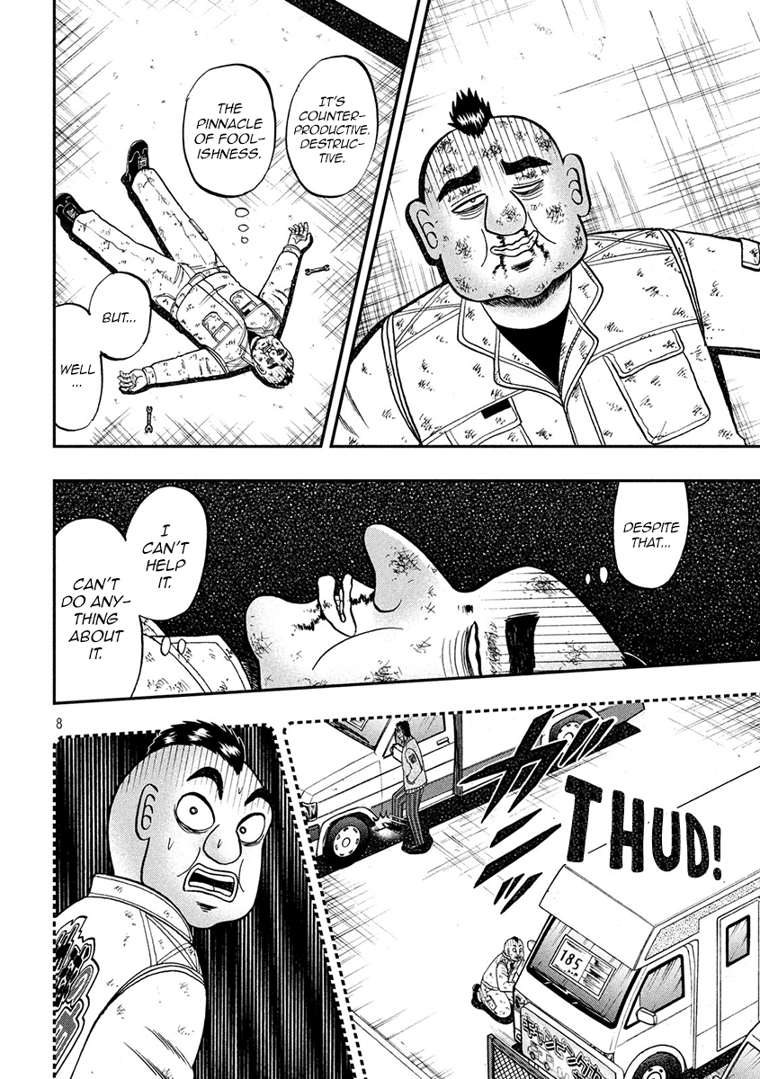 Gambling Outcast Kaiji: The 2.4 Billion Escape Arc - Kaiji Part 6 Chapter 345 page 7 - Chapter 345: Pipe Dream