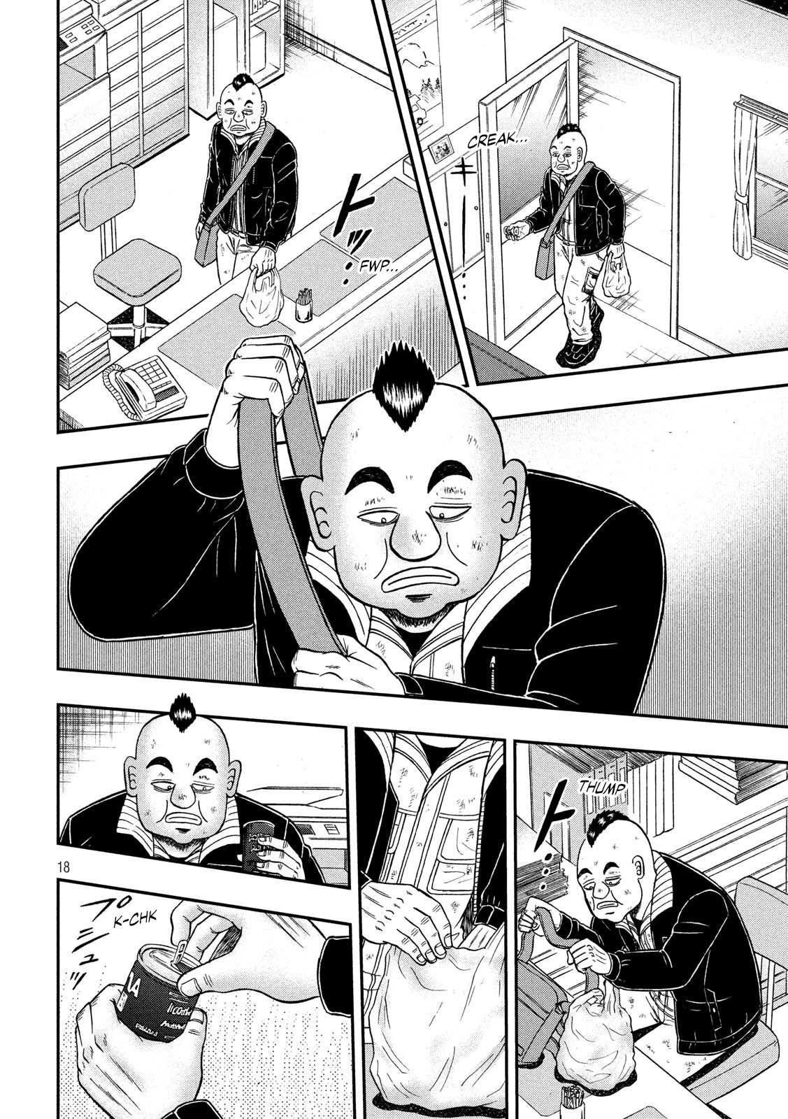 Gambling Outcast Kaiji: The 2.4 Billion Escape Arc - Kaiji Part 6 Chapter 346 page 17 - Chapter 346: Quick Wit