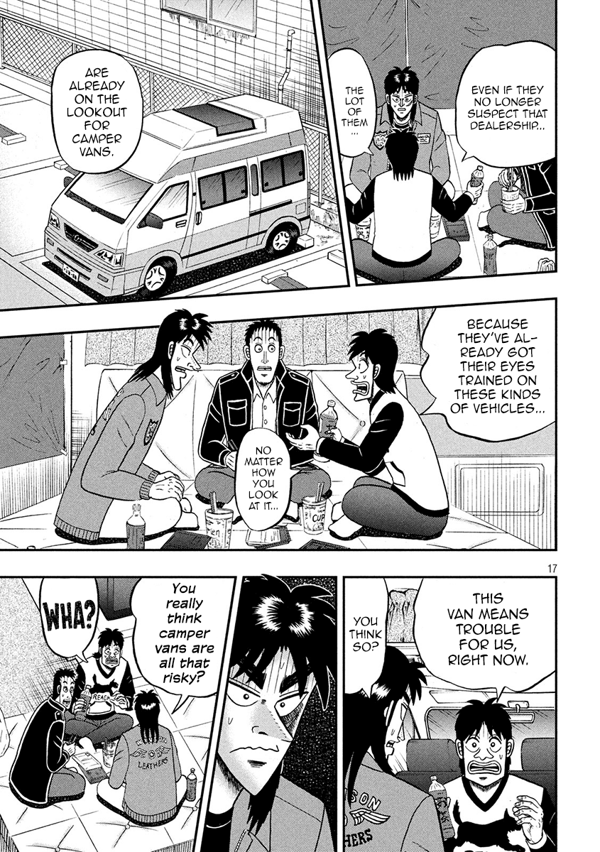 Gambling Outcast Kaiji: The 2.4 Billion Escape Arc - Kaiji Part 6 Chapter 347 page 17 - Chapter 347: Rebuttal