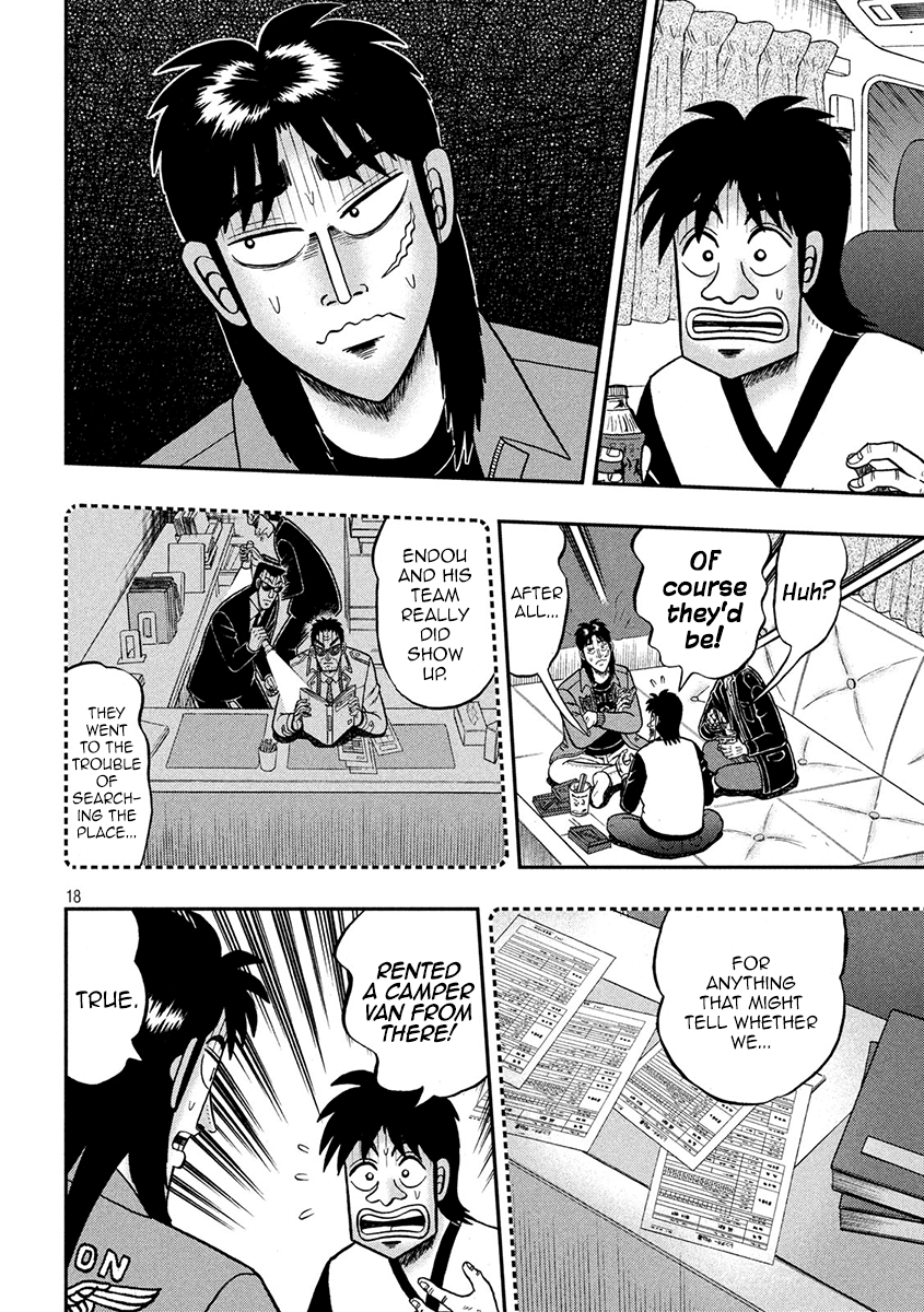 Gambling Outcast Kaiji: The 2.4 Billion Escape Arc - Kaiji Part 6 Chapter 347 page 18 - Chapter 347: Rebuttal
