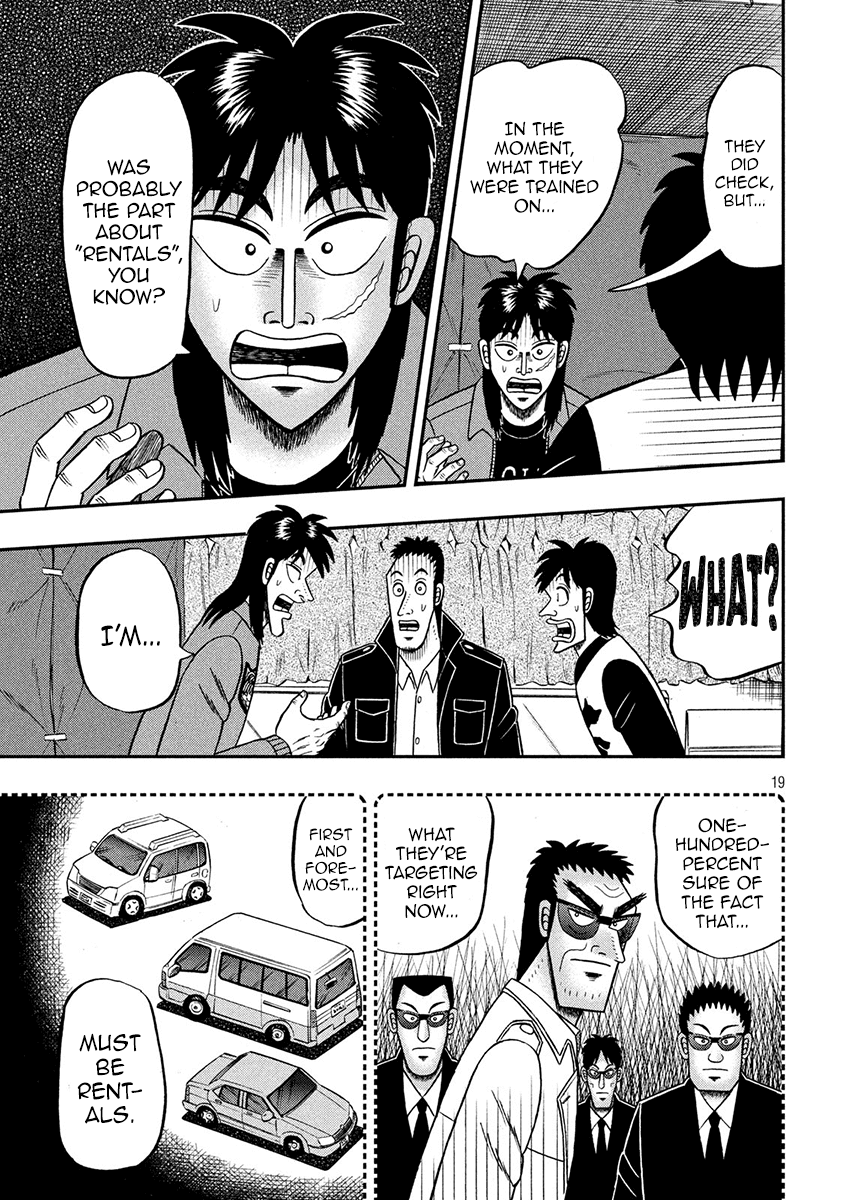 Gambling Outcast Kaiji: The 2.4 Billion Escape Arc - Kaiji Part 6 Chapter 347 page 19 - Chapter 347: Rebuttal