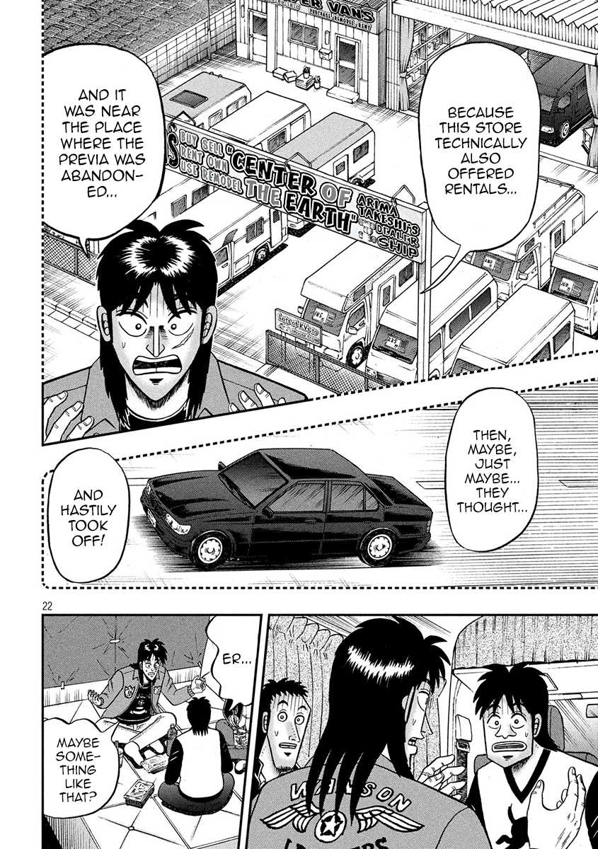 Gambling Outcast Kaiji: The 2.4 Billion Escape Arc - Kaiji Part 6 Chapter 347 page 22 - Chapter 347: Rebuttal