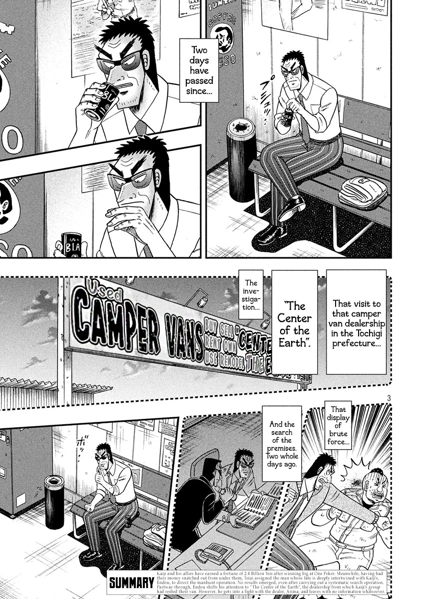 Gambling Outcast Kaiji: The 2.4 Billion Escape Arc - Kaiji Part 6 Chapter 347 page 3 - Chapter 347: Rebuttal