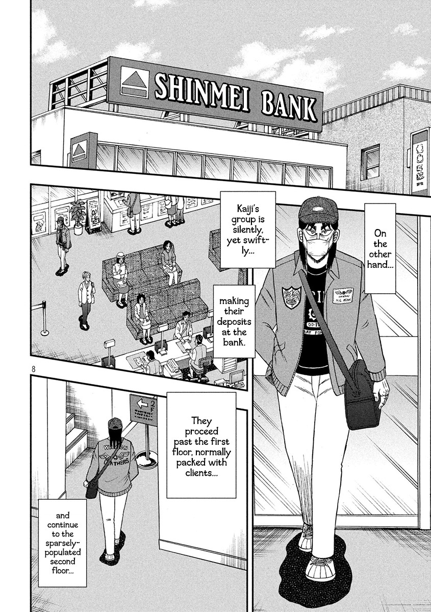 Gambling Outcast Kaiji: The 2.4 Billion Escape Arc - Kaiji Part 6 Chapter 347 page 8 - Chapter 347: Rebuttal