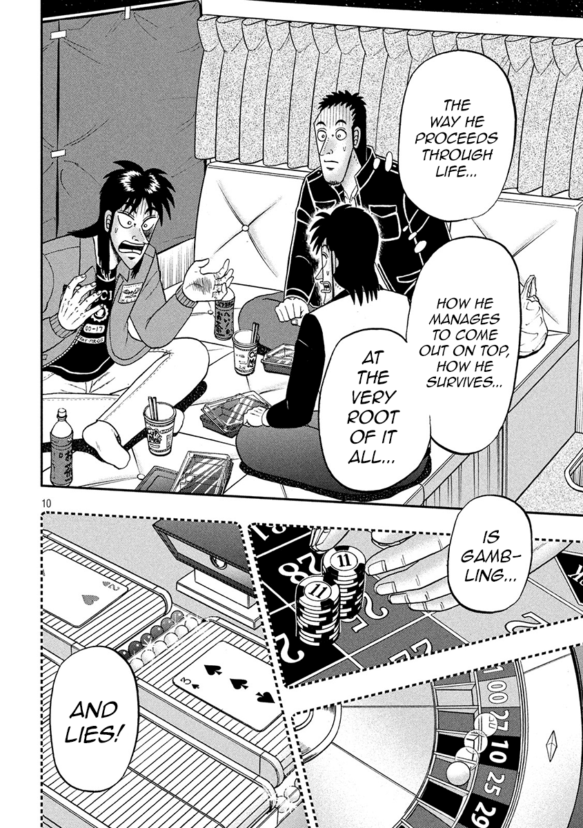 Gambling Outcast Kaiji: The 2.4 Billion Escape Arc - Kaiji Part 6 Chapter 348 page 10 - Chapter 348: Trailblazing