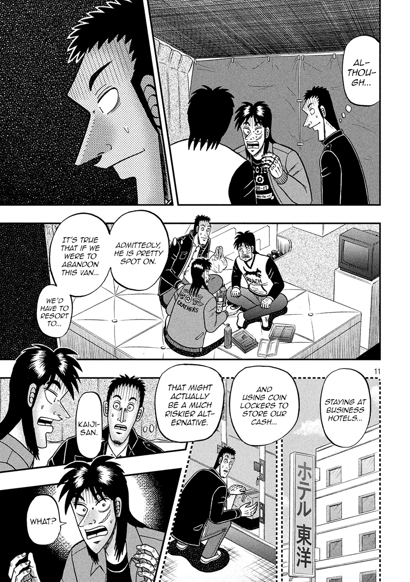 Gambling Outcast Kaiji: The 2.4 Billion Escape Arc - Kaiji Part 6 Chapter 348 page 11 - Chapter 348: Trailblazing