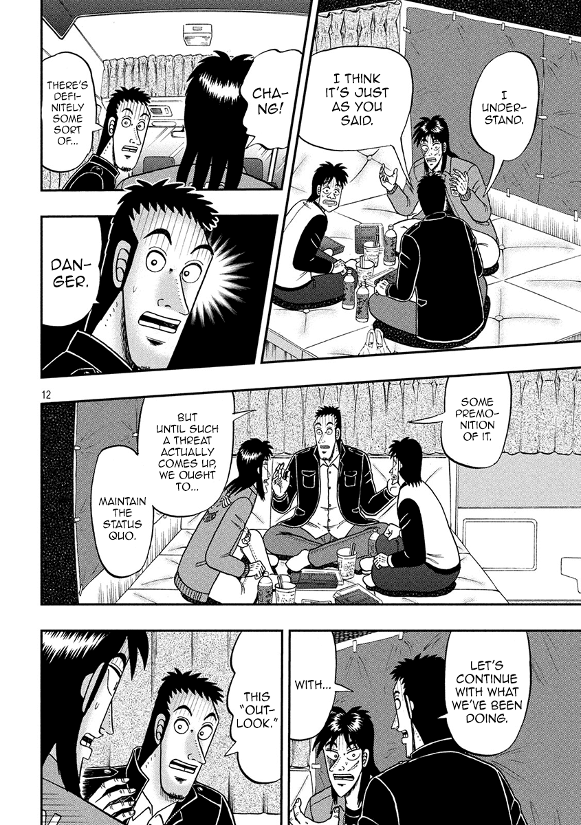 Gambling Outcast Kaiji: The 2.4 Billion Escape Arc - Kaiji Part 6 Chapter 348 page 12 - Chapter 348: Trailblazing