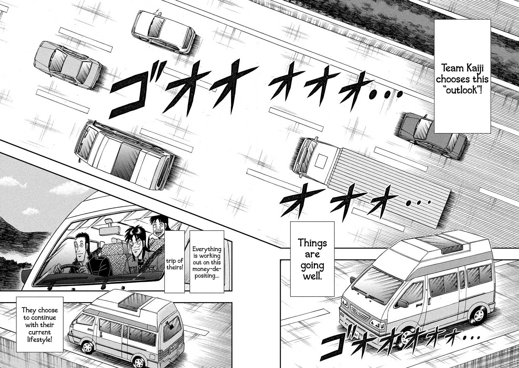 Gambling Outcast Kaiji: The 2.4 Billion Escape Arc - Kaiji Part 6 Chapter 348 page 14 - Chapter 348: Trailblazing