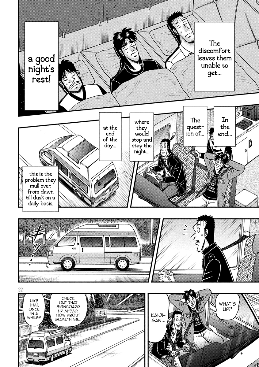 Gambling Outcast Kaiji: The 2.4 Billion Escape Arc - Kaiji Part 6 Chapter 348 page 21 - Chapter 348: Trailblazing