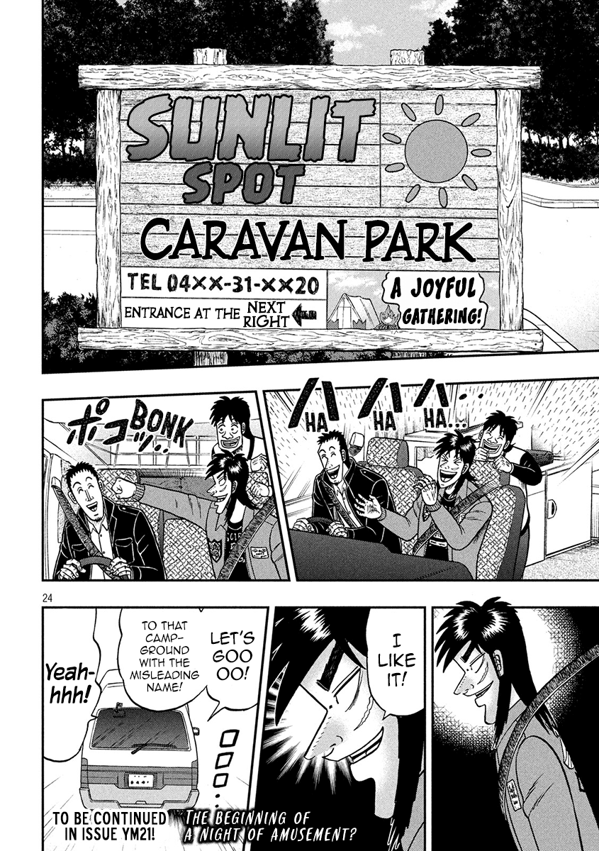 Gambling Outcast Kaiji: The 2.4 Billion Escape Arc - Kaiji Part 6 Chapter 348 page 23 - Chapter 348: Trailblazing
