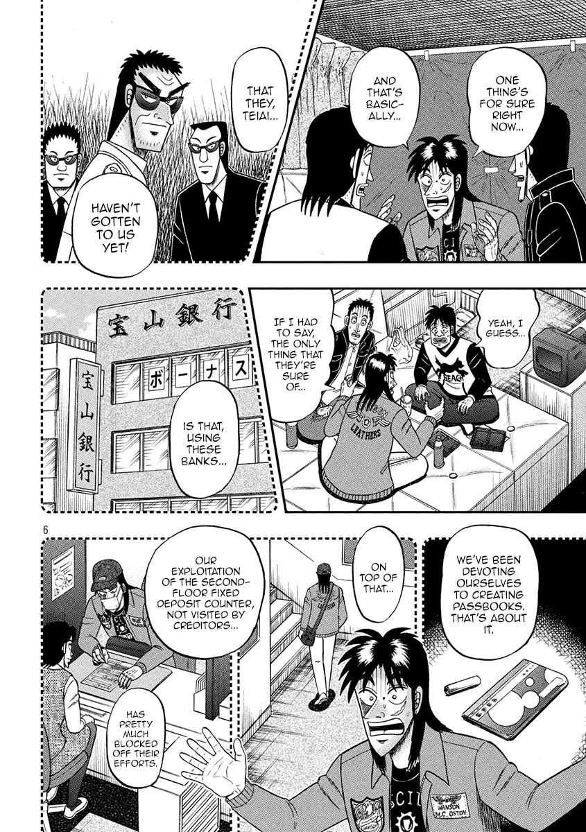Gambling Outcast Kaiji: The 2.4 Billion Escape Arc - Kaiji Part 6 Chapter 348 page 6 - Chapter 348: Trailblazing