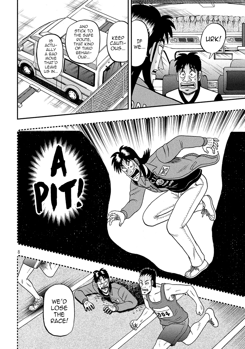 Gambling Outcast Kaiji: The 2.4 Billion Escape Arc - Kaiji Part 6 Chapter 348 page 8 - Chapter 348: Trailblazing