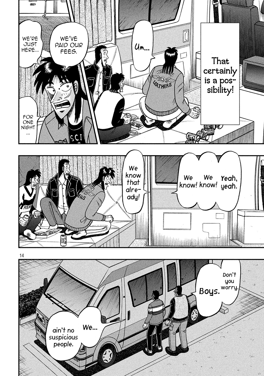 Gambling Outcast Kaiji: The 2.4 Billion Escape Arc - Kaiji Part 6 Chapter 349 page 13 - Chapter 349: Shangri-La