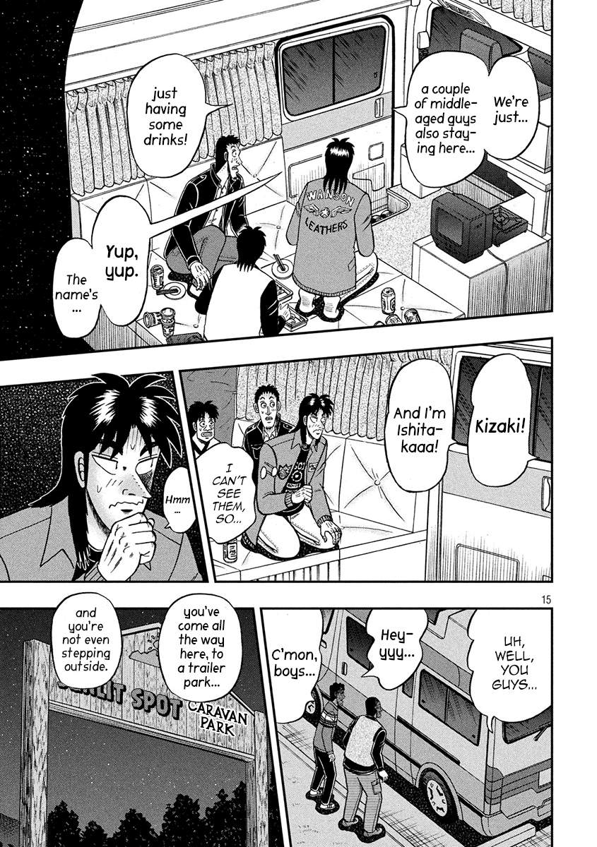 Gambling Outcast Kaiji: The 2.4 Billion Escape Arc - Kaiji Part 6 Chapter 349 page 14 - Chapter 349: Shangri-La
