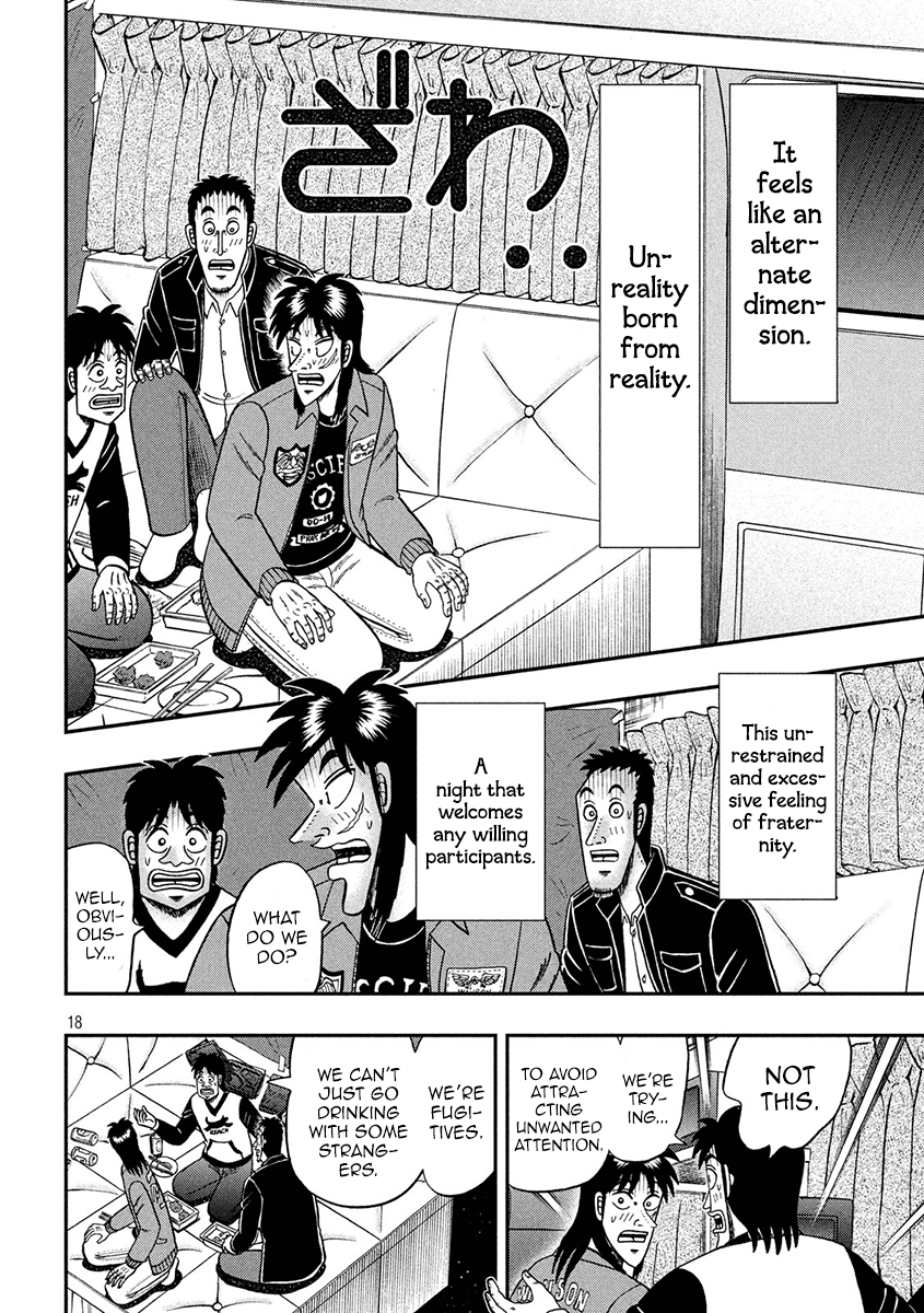 Gambling Outcast Kaiji: The 2.4 Billion Escape Arc - Kaiji Part 6 Chapter 349 page 17 - Chapter 349: Shangri-La