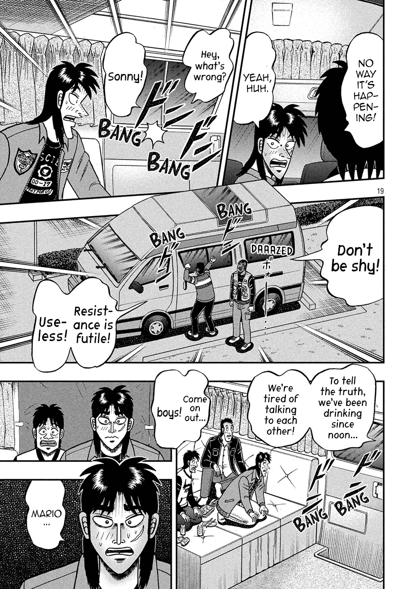 Gambling Outcast Kaiji: The 2.4 Billion Escape Arc - Kaiji Part 6 Chapter 349 page 18 - Chapter 349: Shangri-La