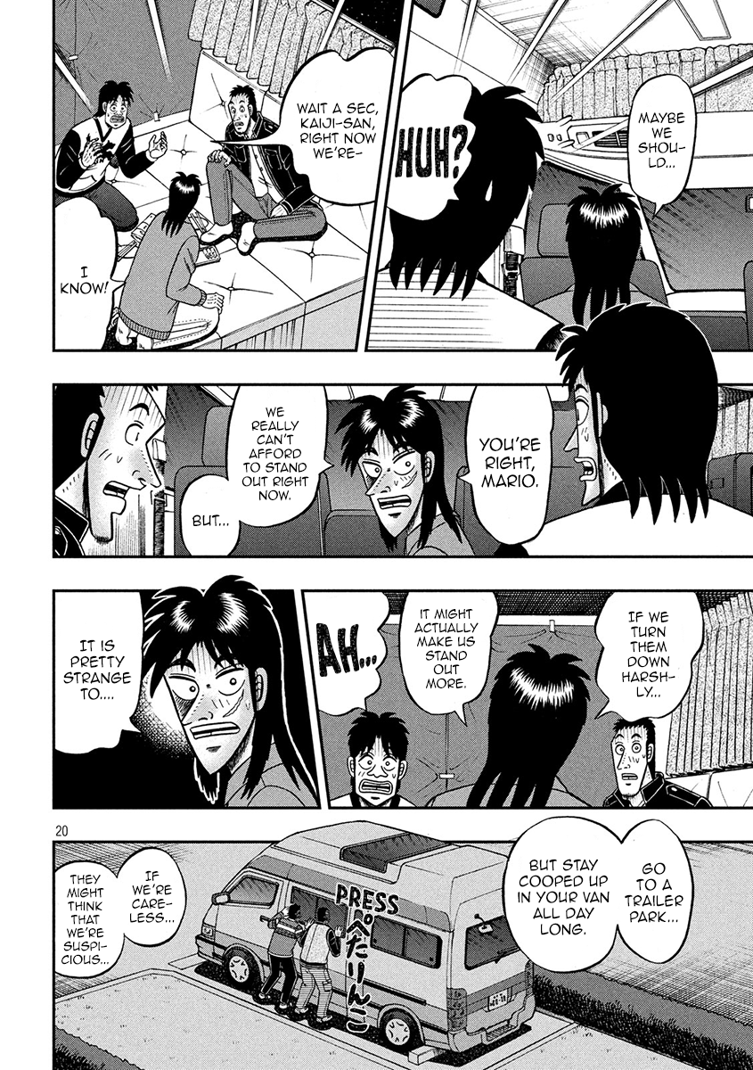 Gambling Outcast Kaiji: The 2.4 Billion Escape Arc - Kaiji Part 6 Chapter 349 page 19 - Chapter 349: Shangri-La