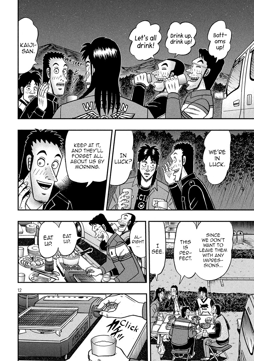 Gambling Outcast Kaiji: The 2.4 Billion Escape Arc - Kaiji Part 6 Chapter 350 page 12 - Chapter 350: Bivouac