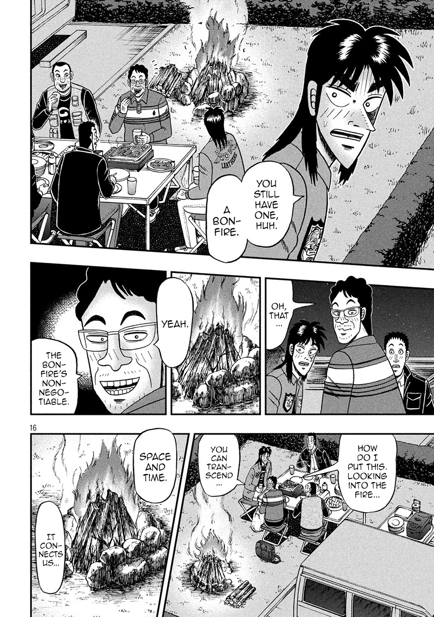Gambling Outcast Kaiji: The 2.4 Billion Escape Arc - Kaiji Part 6 Chapter 350 page 16 - Chapter 350: Bivouac