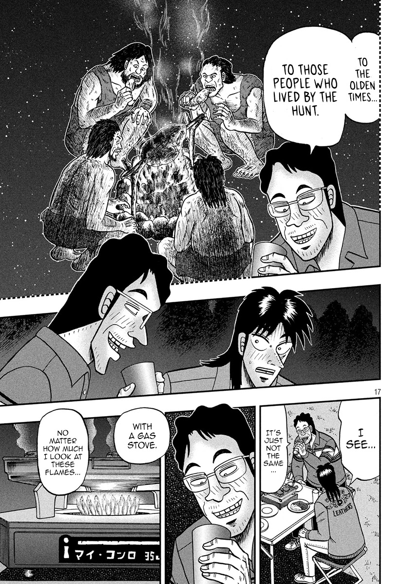 Gambling Outcast Kaiji: The 2.4 Billion Escape Arc - Kaiji Part 6 Chapter 350 page 17 - Chapter 350: Bivouac