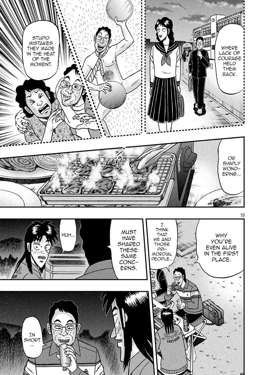Gambling Outcast Kaiji: The 2.4 Billion Escape Arc - Kaiji Part 6 Chapter 350 page 19 - Chapter 350: Bivouac