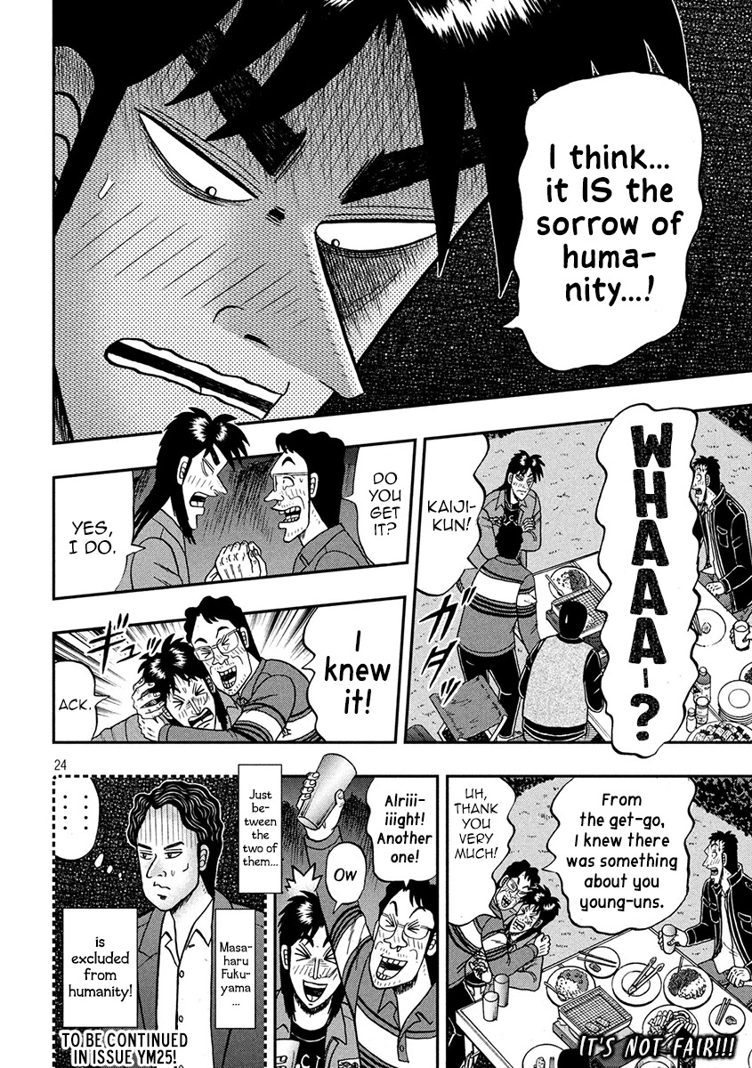 Gambling Outcast Kaiji: The 2.4 Billion Escape Arc - Kaiji Part 6 Chapter 350 page 24 - Chapter 350: Bivouac