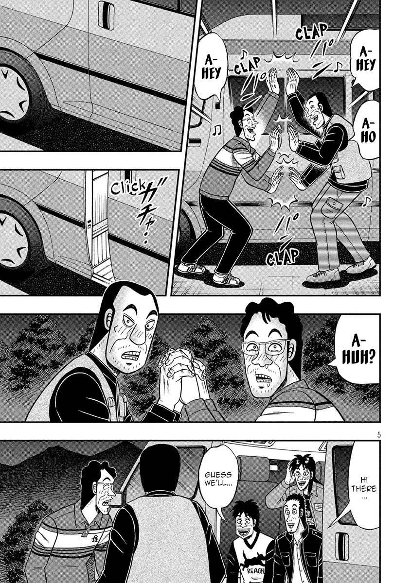 Gambling Outcast Kaiji: The 2.4 Billion Escape Arc - Kaiji Part 6 Chapter 350 page 5 - Chapter 350: Bivouac