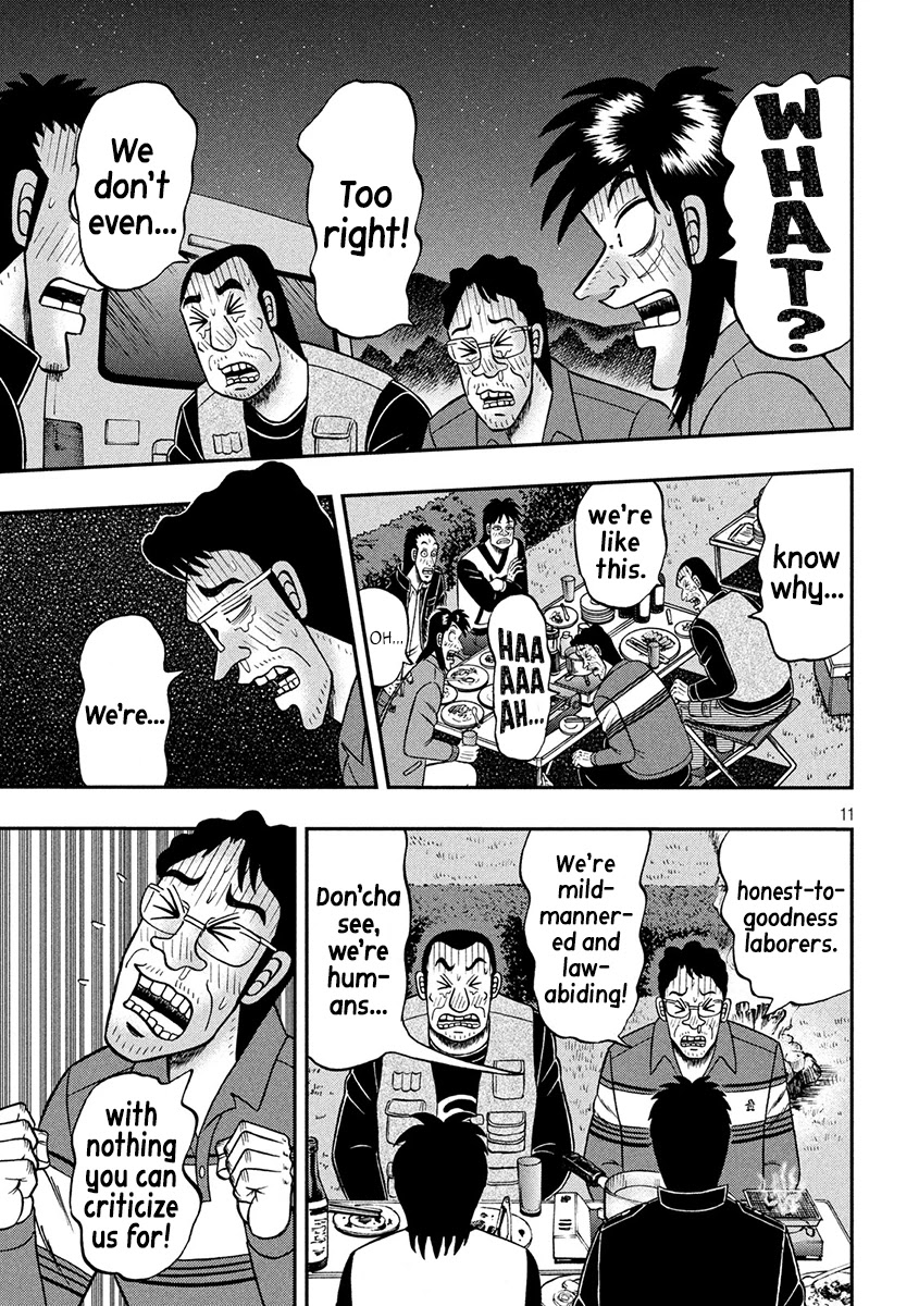 Gambling Outcast Kaiji: The 2.4 Billion Escape Arc - Kaiji Part 6 Chapter 351 page 11 - Chapter 351: Intimacy