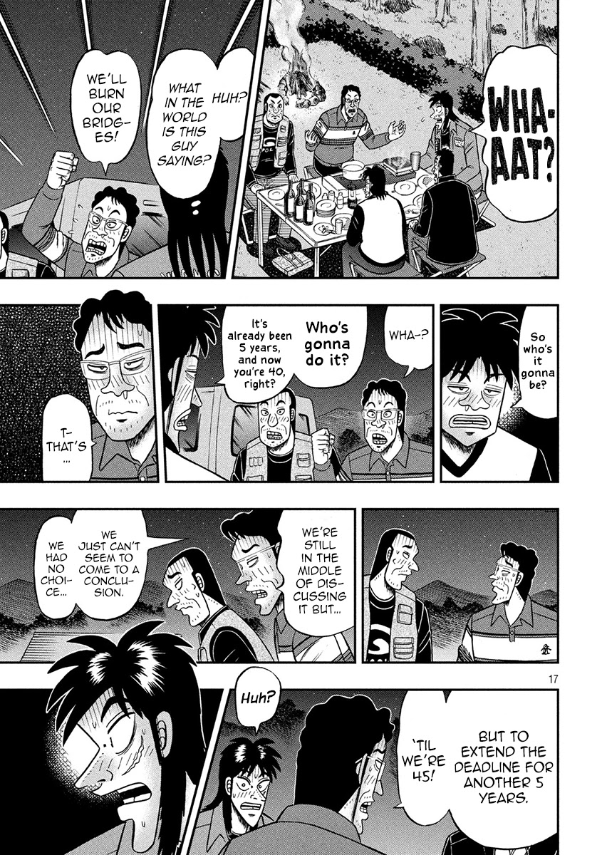 Gambling Outcast Kaiji: The 2.4 Billion Escape Arc - Kaiji Part 6 Chapter 351 page 17 - Chapter 351: Intimacy