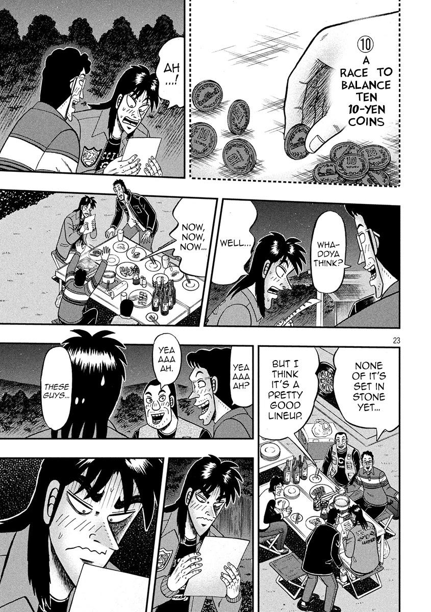 Gambling Outcast Kaiji: The 2.4 Billion Escape Arc - Kaiji Part 6 Chapter 351 page 23 - Chapter 351: Intimacy