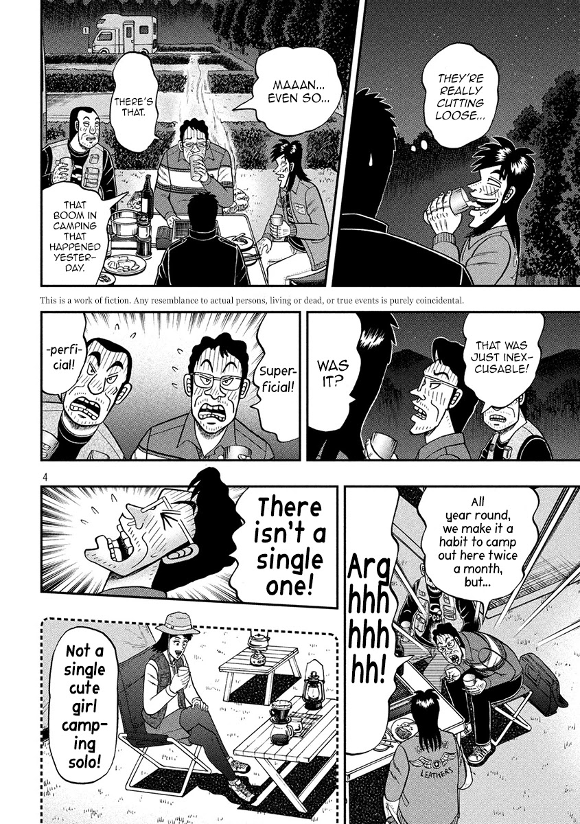 Gambling Outcast Kaiji: The 2.4 Billion Escape Arc - Kaiji Part 6 Chapter 351 page 4 - Chapter 351: Intimacy