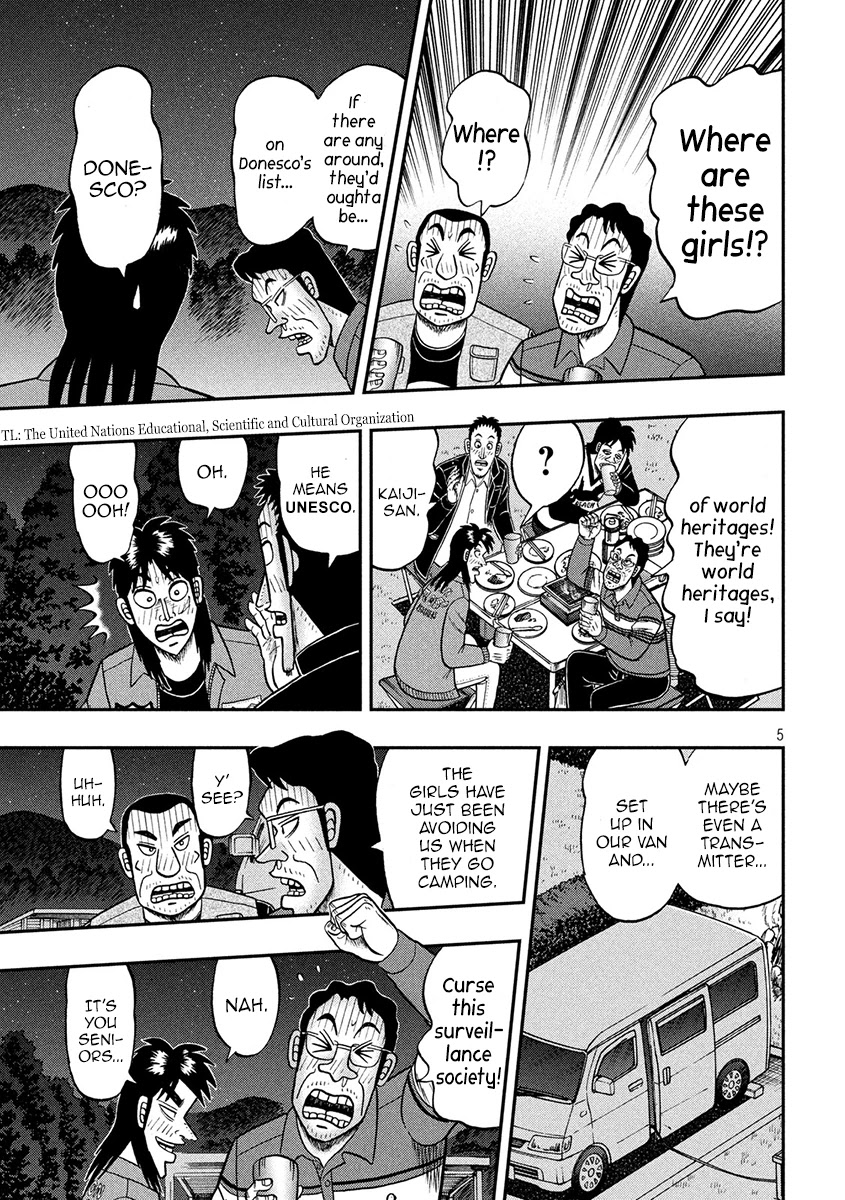Gambling Outcast Kaiji: The 2.4 Billion Escape Arc - Kaiji Part 6 Chapter 351 page 5 - Chapter 351: Intimacy
