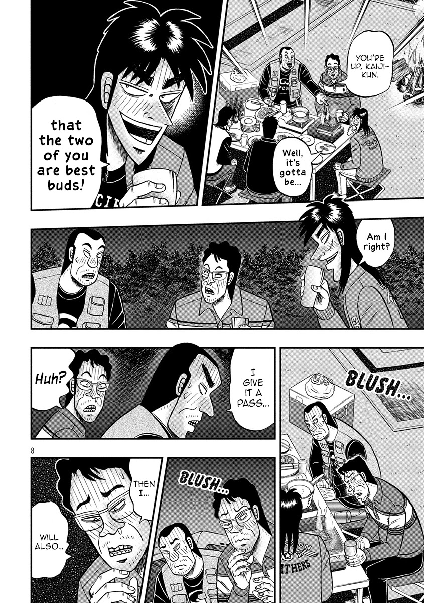 Gambling Outcast Kaiji: The 2.4 Billion Escape Arc - Kaiji Part 6 Chapter 351 page 8 - Chapter 351: Intimacy