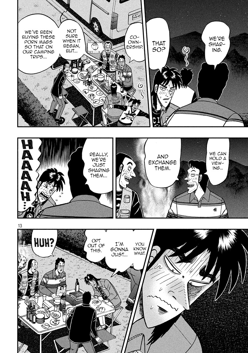 Gambling Outcast Kaiji: The 2.4 Billion Escape Arc - Kaiji Part 6 Chapter 352 page 12 - Chapter 352: Drunkard