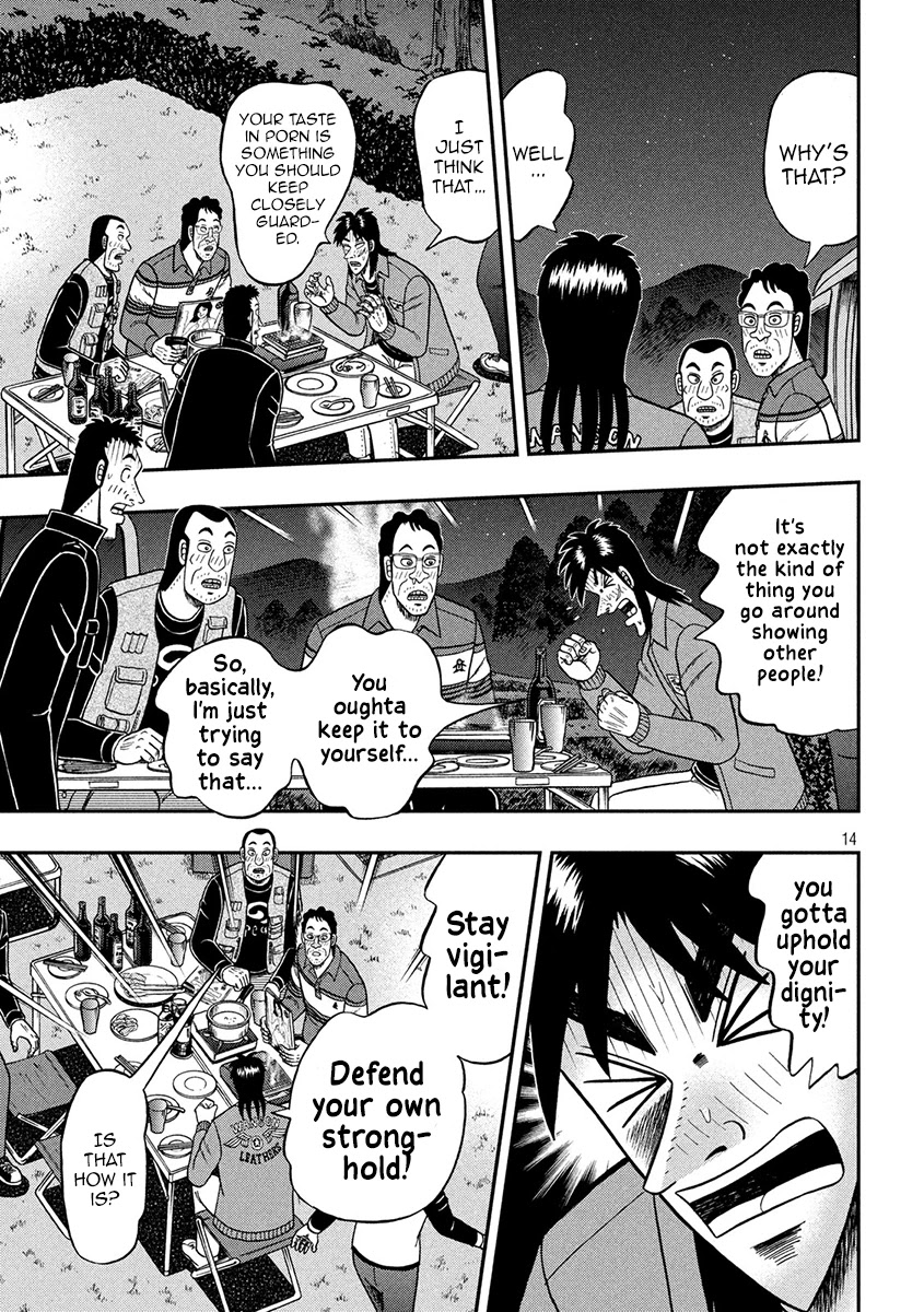 Gambling Outcast Kaiji: The 2.4 Billion Escape Arc - Kaiji Part 6 Chapter 352 page 13 - Chapter 352: Drunkard