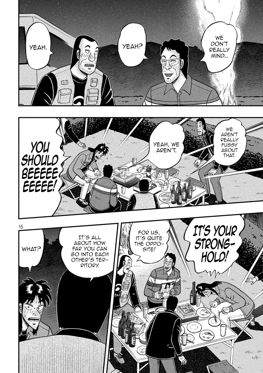 Gambling Outcast Kaiji: The 2.4 Billion Escape Arc - Kaiji Part 6 Chapter 352 page 14 - Chapter 352: Drunkard
