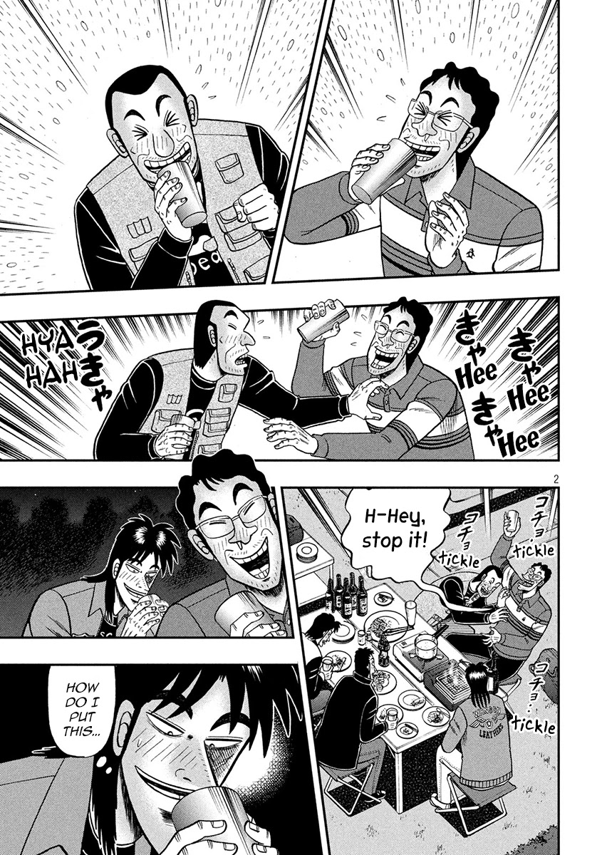 Gambling Outcast Kaiji: The 2.4 Billion Escape Arc - Kaiji Part 6 Chapter 352 page 2 - Chapter 352: Drunkard