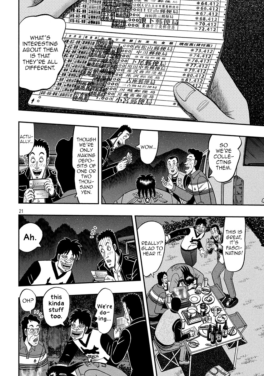 Gambling Outcast Kaiji: The 2.4 Billion Escape Arc - Kaiji Part 6 Chapter 352 page 20 - Chapter 352: Drunkard