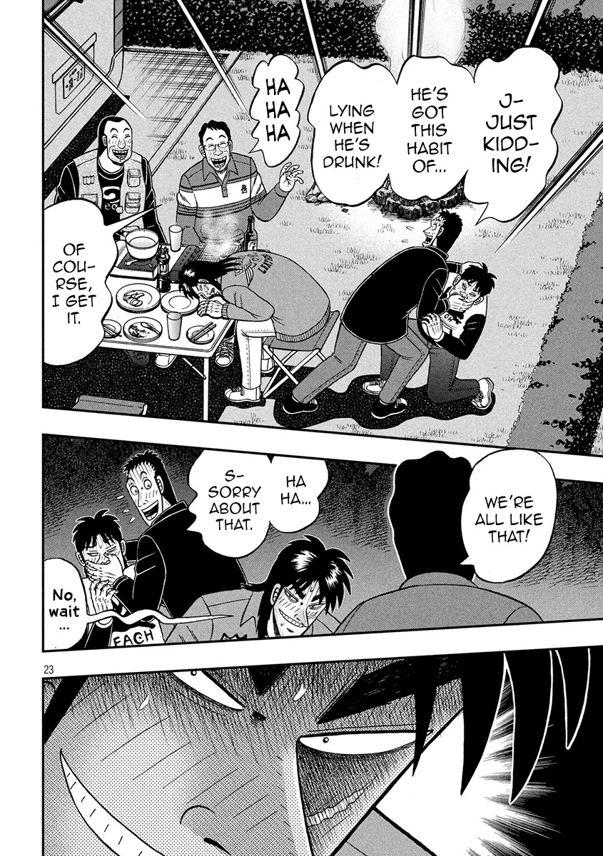 Gambling Outcast Kaiji: The 2.4 Billion Escape Arc - Kaiji Part 6 Chapter 352 page 22 - Chapter 352: Drunkard
