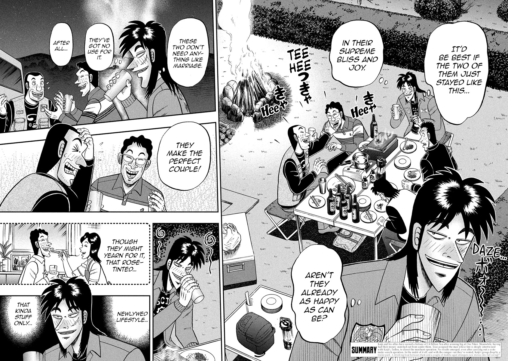 Gambling Outcast Kaiji: The 2.4 Billion Escape Arc - Kaiji Part 6 Chapter 352 page 3 - Chapter 352: Drunkard