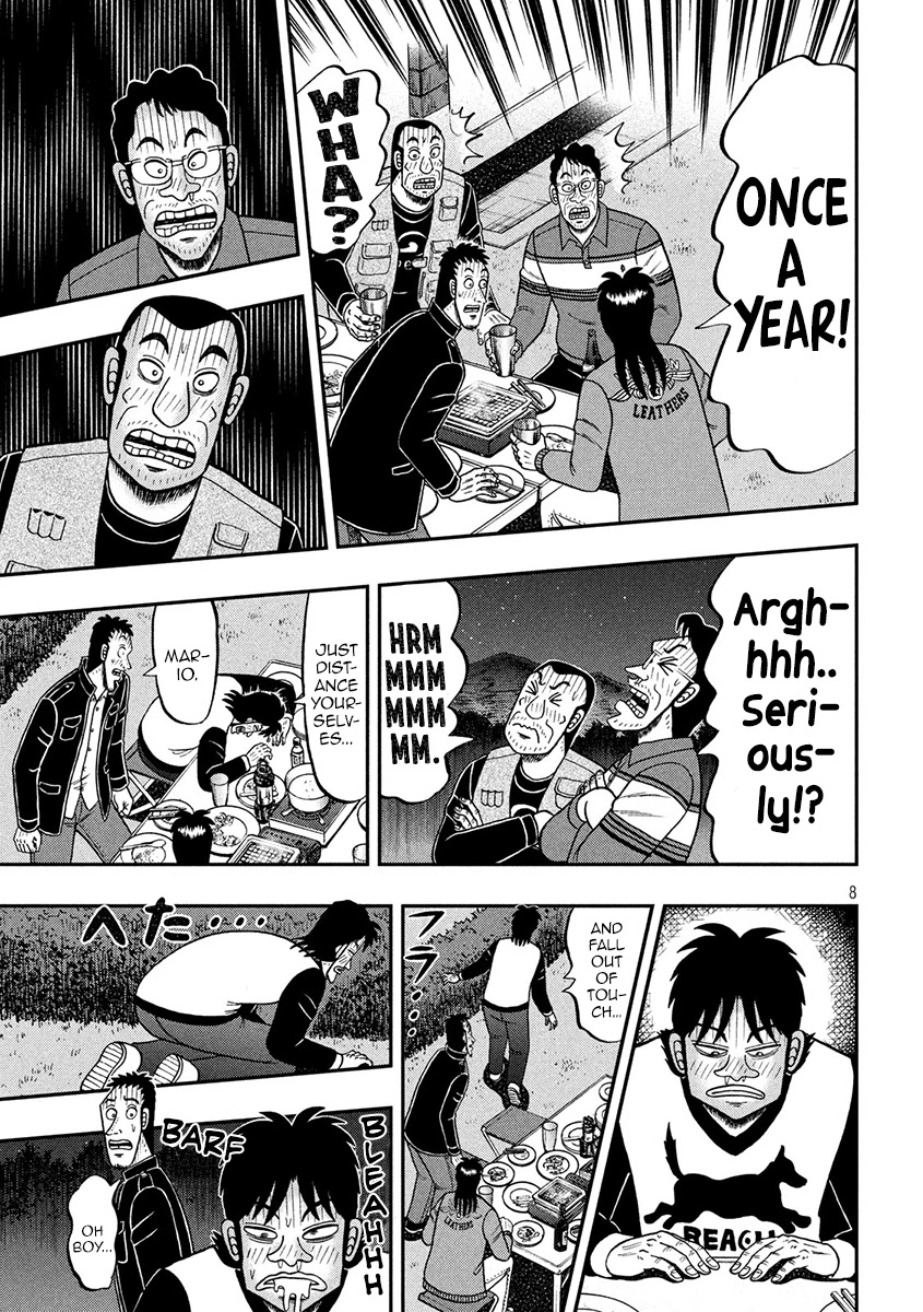 Gambling Outcast Kaiji: The 2.4 Billion Escape Arc - Kaiji Part 6 Chapter 352 page 7 - Chapter 352: Drunkard