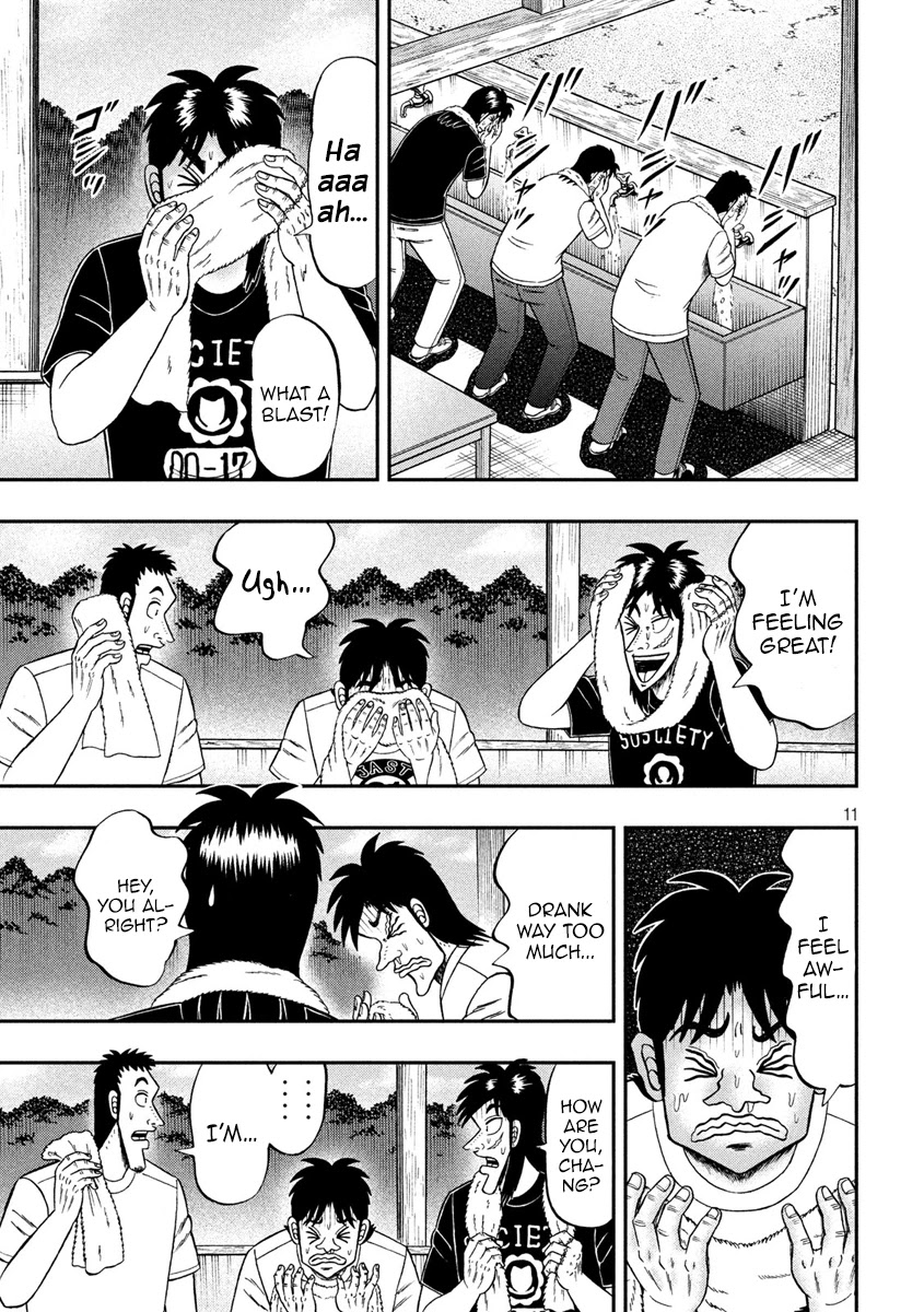 Gambling Outcast Kaiji: The 2.4 Billion Escape Arc - Kaiji Part 6 Chapter 353 page 10 - Chapter 353: Cockcrow