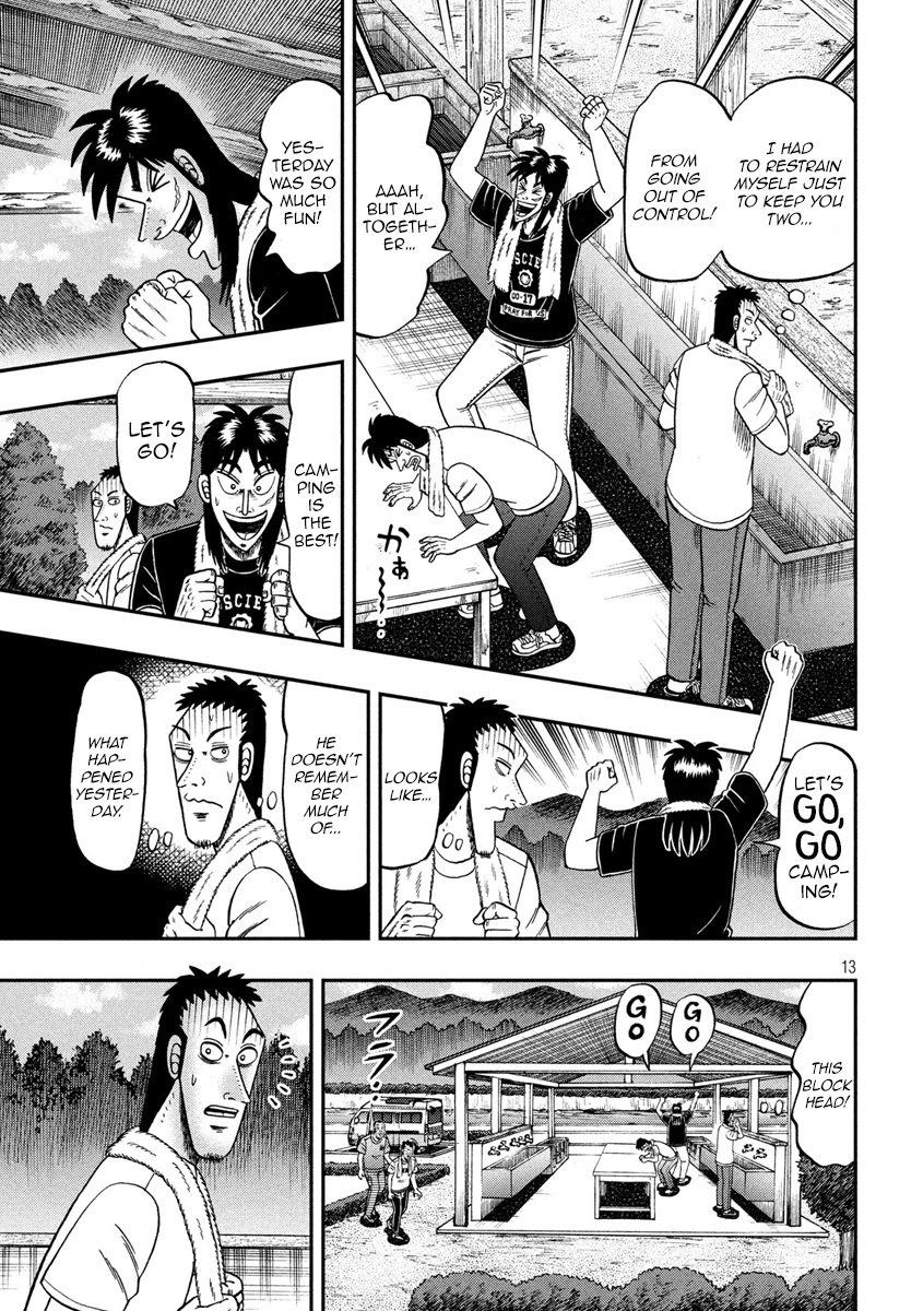 Gambling Outcast Kaiji: The 2.4 Billion Escape Arc - Kaiji Part 6 Chapter 353 page 12 - Chapter 353: Cockcrow