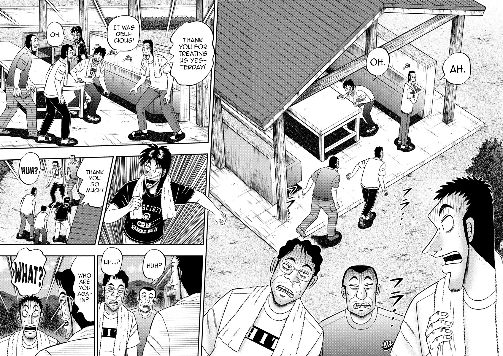 Gambling Outcast Kaiji: The 2.4 Billion Escape Arc - Kaiji Part 6 Chapter 353 page 13 - Chapter 353: Cockcrow