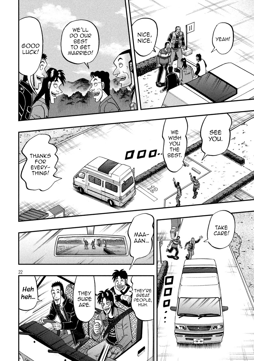 Gambling Outcast Kaiji: The 2.4 Billion Escape Arc - Kaiji Part 6 Chapter 353 page 20 - Chapter 353: Cockcrow