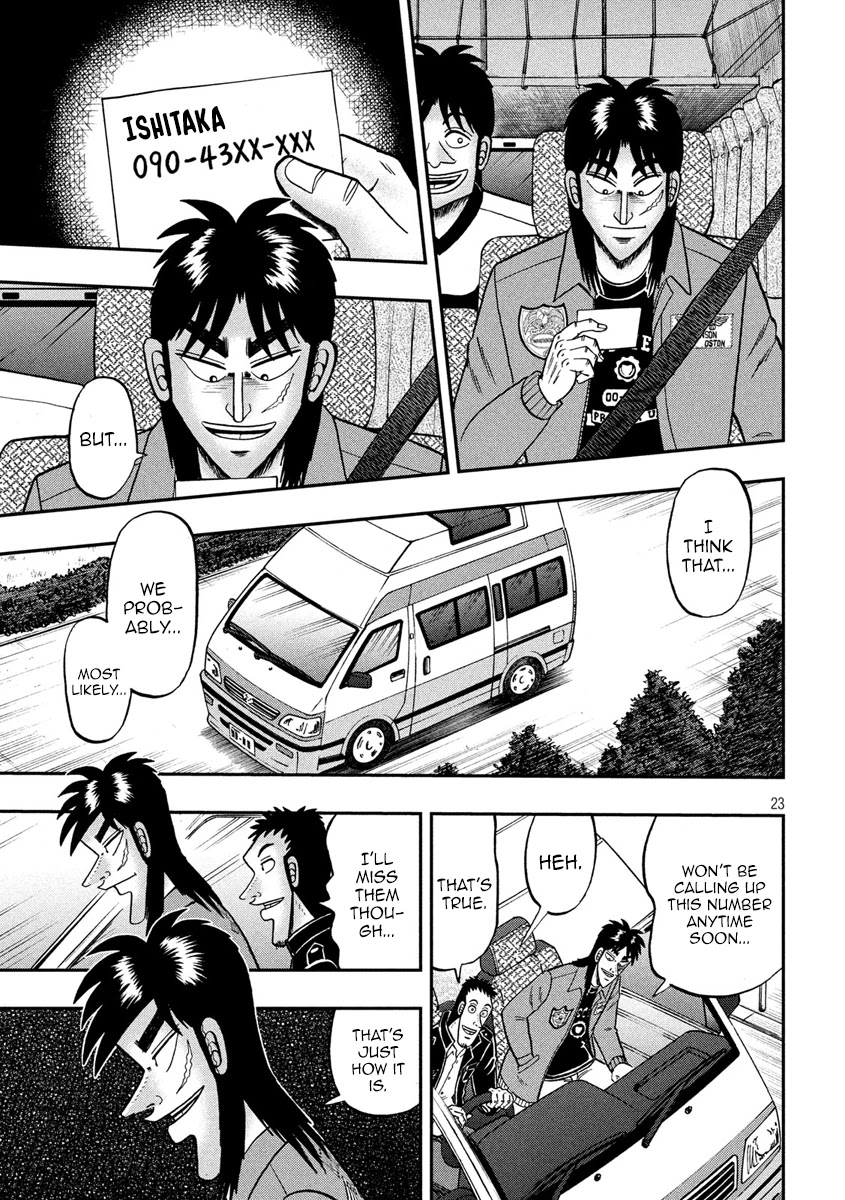Gambling Outcast Kaiji: The 2.4 Billion Escape Arc - Kaiji Part 6 Chapter 353 page 21 - Chapter 353: Cockcrow