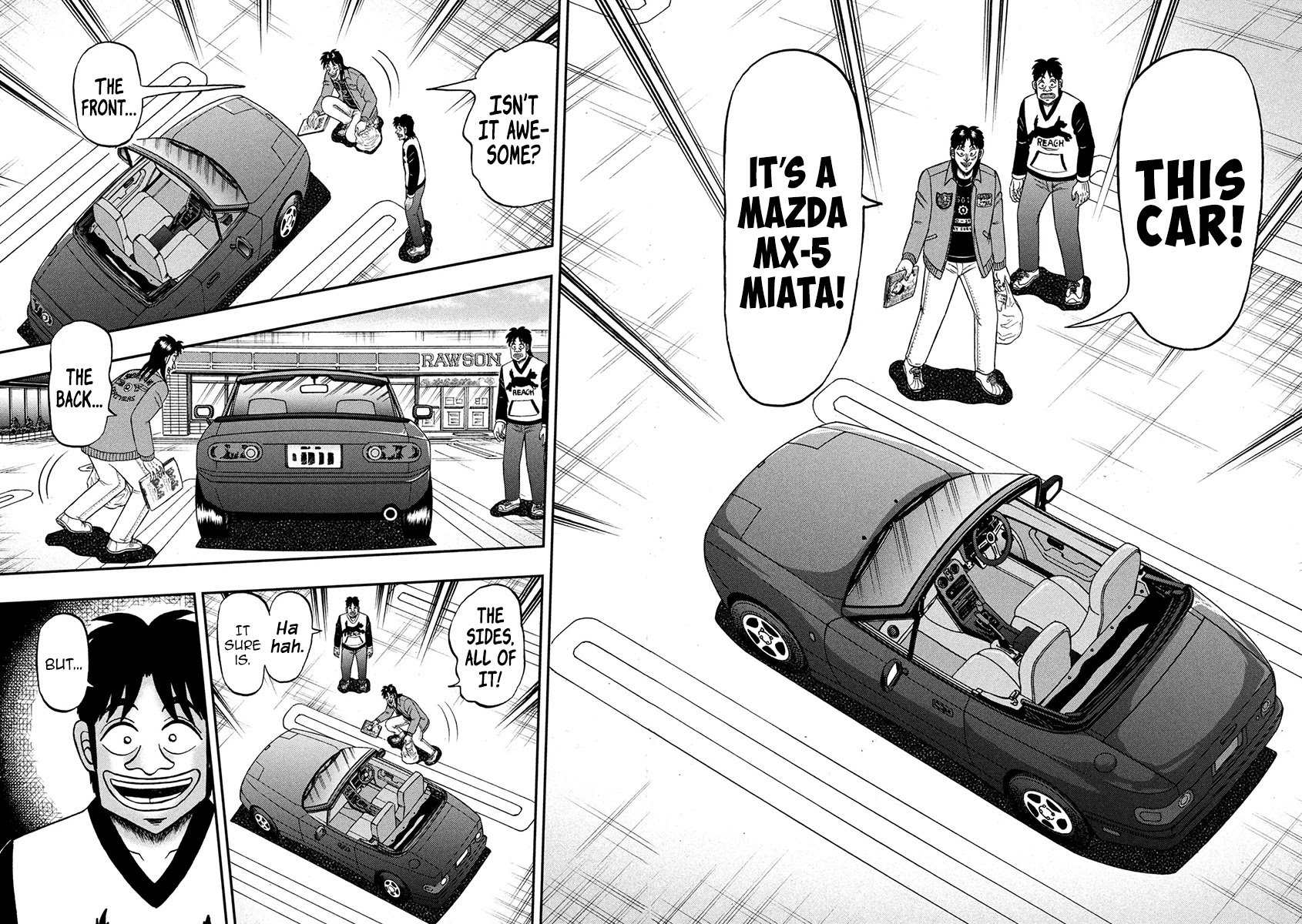 Gambling Outcast Kaiji: The 2.4 Billion Escape Arc - Kaiji Part 6 Chapter 354 page 14 - Chapter 354: Beloved Vehicle