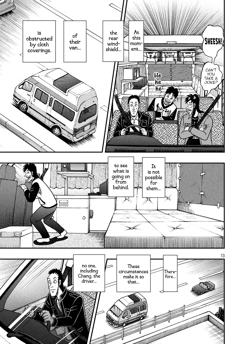 Gambling Outcast Kaiji: The 2.4 Billion Escape Arc - Kaiji Part 6 Chapter 355 page 11 - Chapter 355: Pursuit