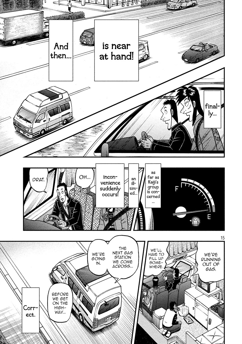 Gambling Outcast Kaiji: The 2.4 Billion Escape Arc - Kaiji Part 6 Chapter 355 page 13 - Chapter 355: Pursuit
